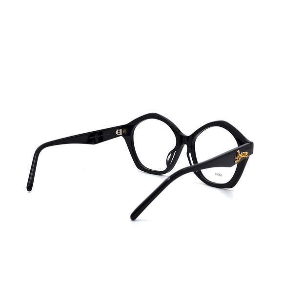 NEW LOEWE LW50053U 001 SHINY BLACK WOMEN'S EYEGLASSES FRAME - Picture 6 of 12